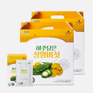 미쁨생활건강 여주 상황버섯 진액, 70ml, 60개