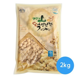 지리산 산청 굳지않는 빙수인절미 빙수떡 2키로 콩알사이즈, 2kg, 1개