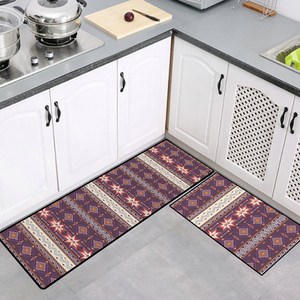 세어구트 프리미엄 일러스트 주방 발매트 2장 1세트, 패턴_06