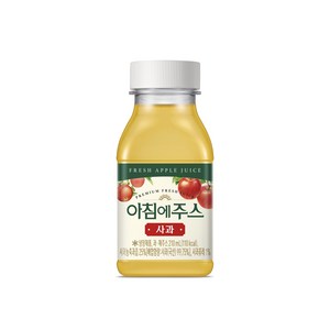 서울우유 아침에주스 사과 210ml, 15개