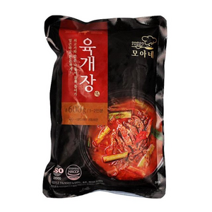 [온라인 공식] 슈퍼맨푸드 다모아 모아네 육개장 (냉동), 600g, 10개