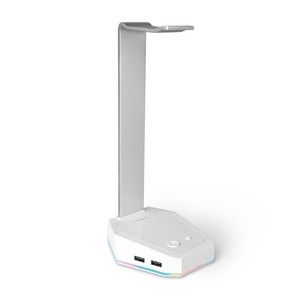 이메이크 HS LH10 USB RGB LED헤드셋 거치대 USB허브, 본상품선택