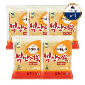 [KT알파쇼핑][대림냉장] 부산어묵마당놀이2 1 000g, 5개, 1kg