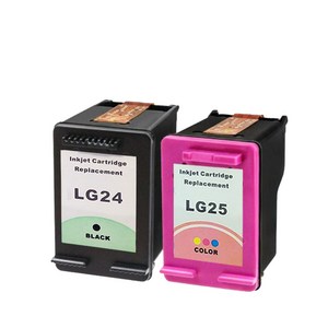 LG24 LG25 호환 잉크 검정 컬러 세트 LIP2210 LIP2230 LIP 2250 LIP2270 LIP2290 잉크, 검정, 3색컬러, 1세트