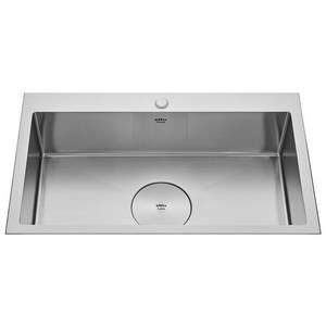 하츠 주방 리폼 엠보 코팅 사각싱크볼 배수구포함 센터타공, 1개