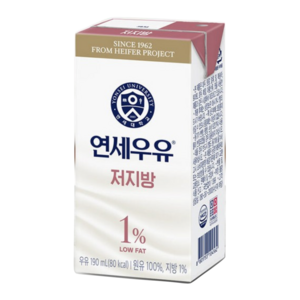 연세우유 연세 가볍다우유190mlx48입, 190ml, 48개