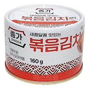 종가집 볶음김치 고소한맛 160g, 1개