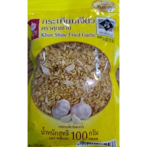 [태국 후라이드갈릭] Thai food 튀긴마늘 Fried Garlic 100g worldfood, 1개