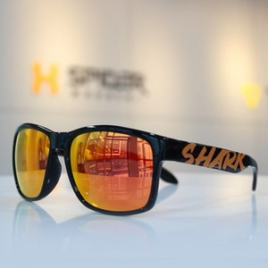 낚시 선글라스 편광 선글라스 스포츠 선글라스 남성 여성, 샤크프라임 X587 오렌지레드 편광, 1개