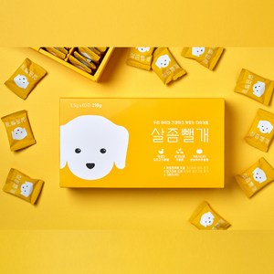 강아지 다이어트 간식 저알러지 가수분해 노견 노즈워크 간식 저칼로리 영양제 사사견견 살좀뺄개, 살좀뺄개 1개월 패키지 (1박스)