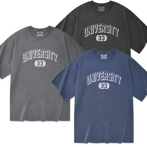 [D&D] 4XL 컬리지 피그먼트 오버핏 반팔티 SIZE(100~120) 고퀄리티 프리미엄 코마사 원단 빅사이즈 오버사이즈 박스티 남녀공용 반팔티