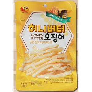 포항마트 정화식품 오징어 5종세트등 13종중 선택1 / 해오징어 맥반석 핫 오징어 숯불다리구이 맥반석통 불고기통 허니버터 숯불구이통 전기구이진미, 13번허니버터오징어5봉, 5개