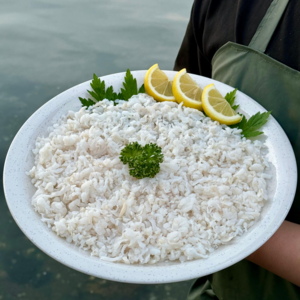 [산지직송]국내산 자연산 아나고회 붕장어회 1kg 칠암식 순살 장어회 통영 자연산 눈꽃 포장, 1개, 손질 350g내외(세꼬시)
