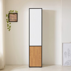 파인 400 500 밥솥 선반 주방 수납장 키큰 전자 렌지장 렌지대, 파인 400 주방 수납장, 화이트, 우드