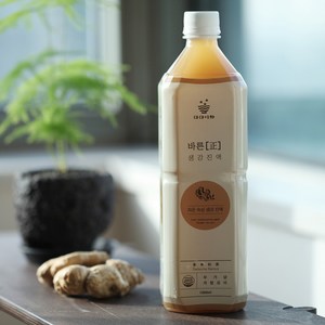 다다이차 바른 무설탕 제로 국산 생강진액, 1개, 1개입, 1000ml