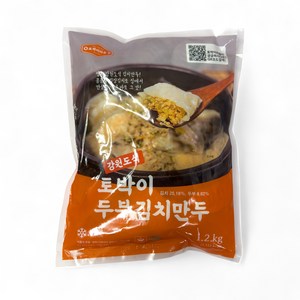 토박이마을 두부김치 만두, 4개, 1.2kg