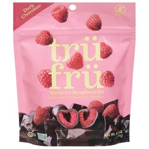 TRUFRU Choco Cover Raspberries 트루프루 초코커버 라즈베리, 1개, 119g