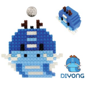 이지 툭툭블럭 12띠 동물 저금통 용