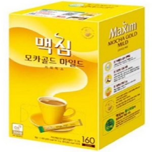 맥심 모카골드 마일드 커피 믹스, 12g, 160개입, 5개