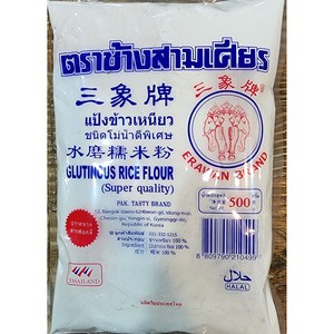 찹쌀100% 찹쌀가루 Glutinous Rice Flou 500g woldfood, 1개