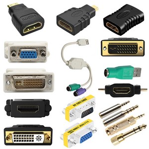 HDMI to VGA RGB DVI mini mico 변환 젠더 모음, 17_HDMI(암)-MiniHDMI(수)