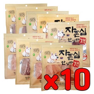 자존심 안상하개 200g(10개묶음), 닭고기소프트 슬라이스, 200g, 10개