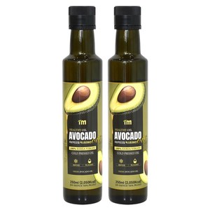 아임 최상급 HASS품종 100% 냉압착 엑스트라버진 아보카도오일, 2개, 250ml
