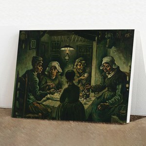 [캔버스액자] 고흐 - 감자 먹는 사람들 The Potato Eate