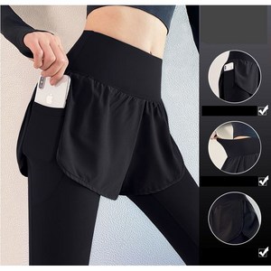 하이웨스트 반바지 포켓 레깅스 요가 필라테스 수영 워터레깅스 비치레깅스