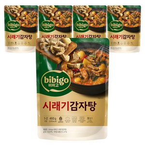 비비고 시래기 감자탕, 5개, 460g