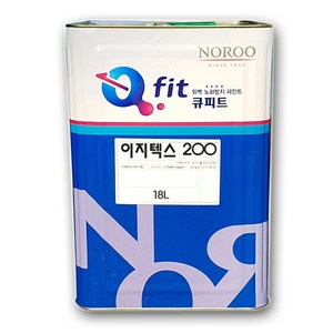 노루페인트 이지텍스 200 외부용 수성페인트 18L 백색 무광, 1개