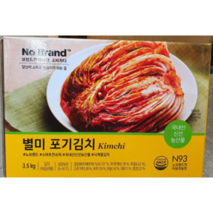 노브랜드 별미 포기김치 3.5kg, 1개