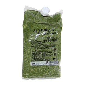 이홈베이킹 냉동시금치페스토500g - 아이스박스 별도구매제품, 500g, 1개