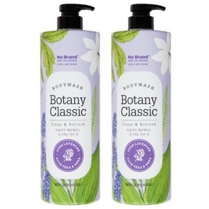 노브랜드 보타니클래식퓨어라벤더바디워시1L Botany Classic Pue Lavende Body Wash 1L x2개, 2개, 1L