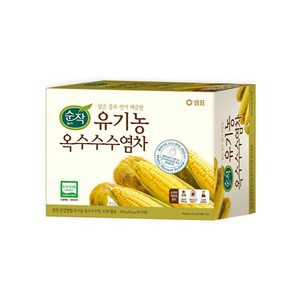 순작 유기농 옥수수 수염차 티백, 10g, 30개입, 2개