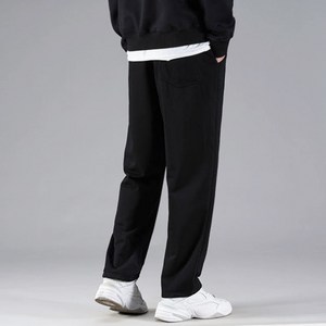 3단쭈리 일자팬츠 트레이닝 바지_남자 츄리닝 하의