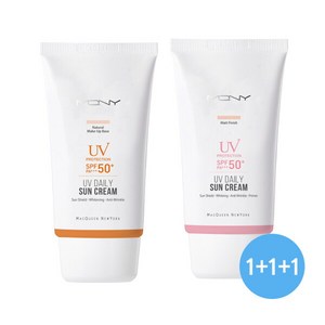 [MACQUEEN ] 맥퀸뉴욕 5+1 UV 데일리 선크림 베이스/매트 택1, 6개, 상세 설명 참조