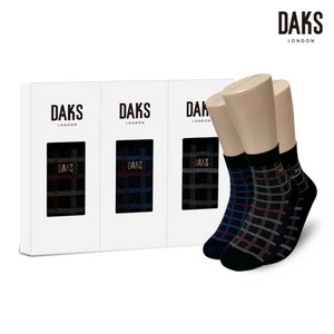 [DAKS] 설날 선물추천 양말선물세트 깔끔한 식탁보무늬 정장양말