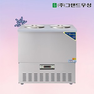 우성 CWSR-212 냉면 육수냉장고 2구육수통 2말쌍통2라인 올스텐, 올스텐(밸브X)