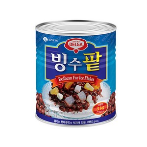 롯데푸드 빙수팥 3kg 1+1, 2개