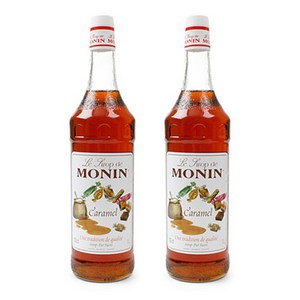 모닌 카라멜 시럽, 1L, 2개