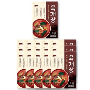 고향식품 옛맛 육개장 600g 세트, 15개
