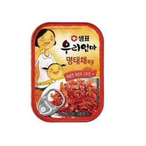 샘표 우리엄마 명태채볶음, 50g, 1개