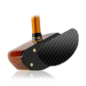 1+1 파크골프채 헤드 페이스 보호 7D 카본 필름, 2개