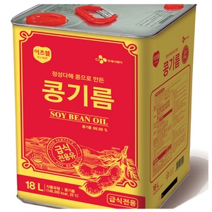 CJ 이츠웰 대두유 콩기름 18L, 300g, 1개