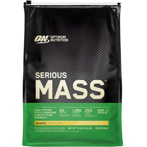 옵티멈 시리어스 매스 Serious Mass 12lb Banana, 5.44kg, 1개