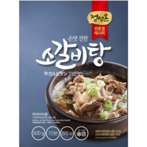 정성온 소갈비탕 600g 박스상품, 24개