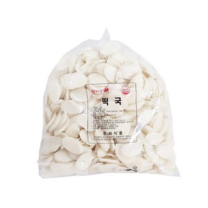 참미소떡국 참미소 두번 반죽한 떡국떡, 2kg, 1개