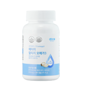 애터미 알티지 오메가3 510mg x 180캡슐, 180정, 1개