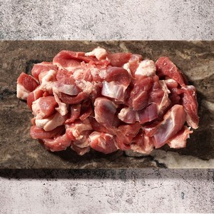 지리산흑돼지 버크셔 앞다리살 전지 사태 구이용 수육용 찌개용 볶음용 1kg 산골정육 산골농장흑돼지, 사태 찌개볶음용 500g+500g, 1개